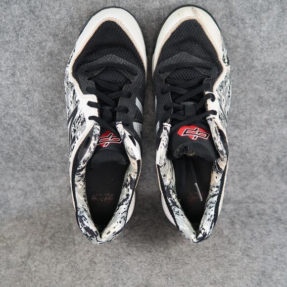 New Balance Shoes Big Kids 5 Baseball Cleats Youth Sport Athletic Black White - Picture 9 of 13